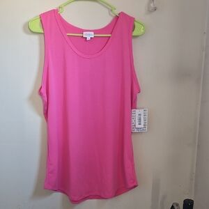 LuLaRoe Bright Pink Tank Top
